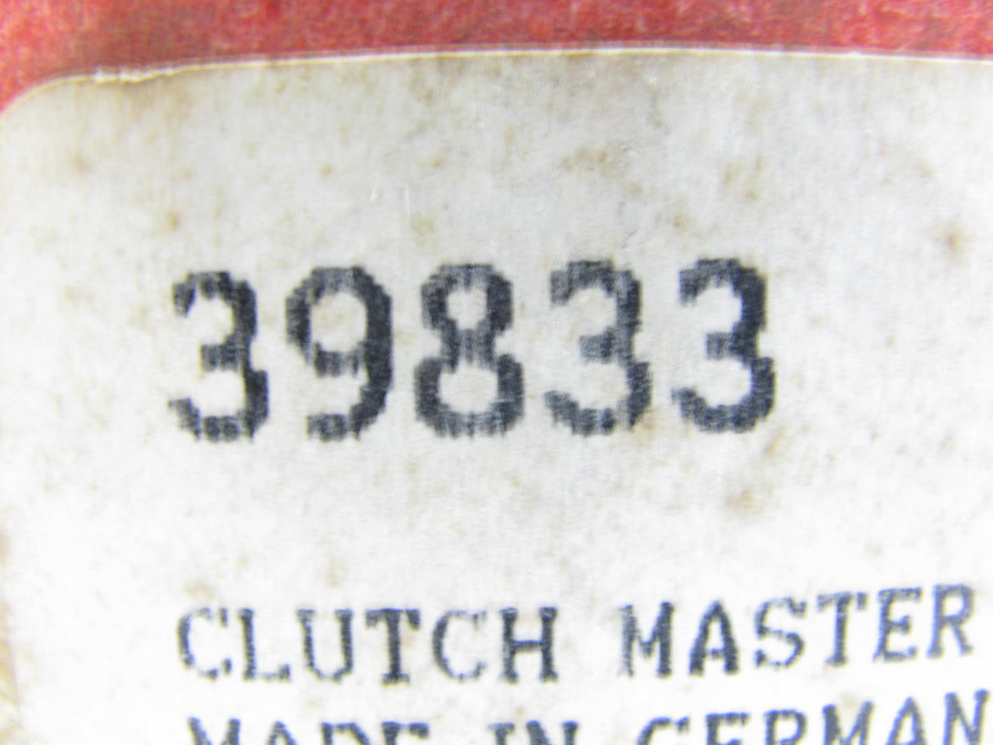 Napa 39833 Clutch Master Cylinder - CMA39833