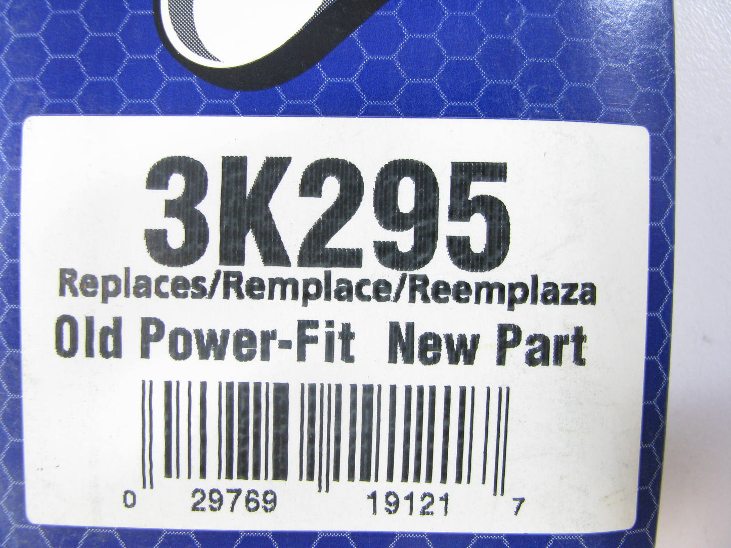 Napa 3K295 Power Steering Serpentine Belt For 1992-2001 Toyota Camry 2.2L