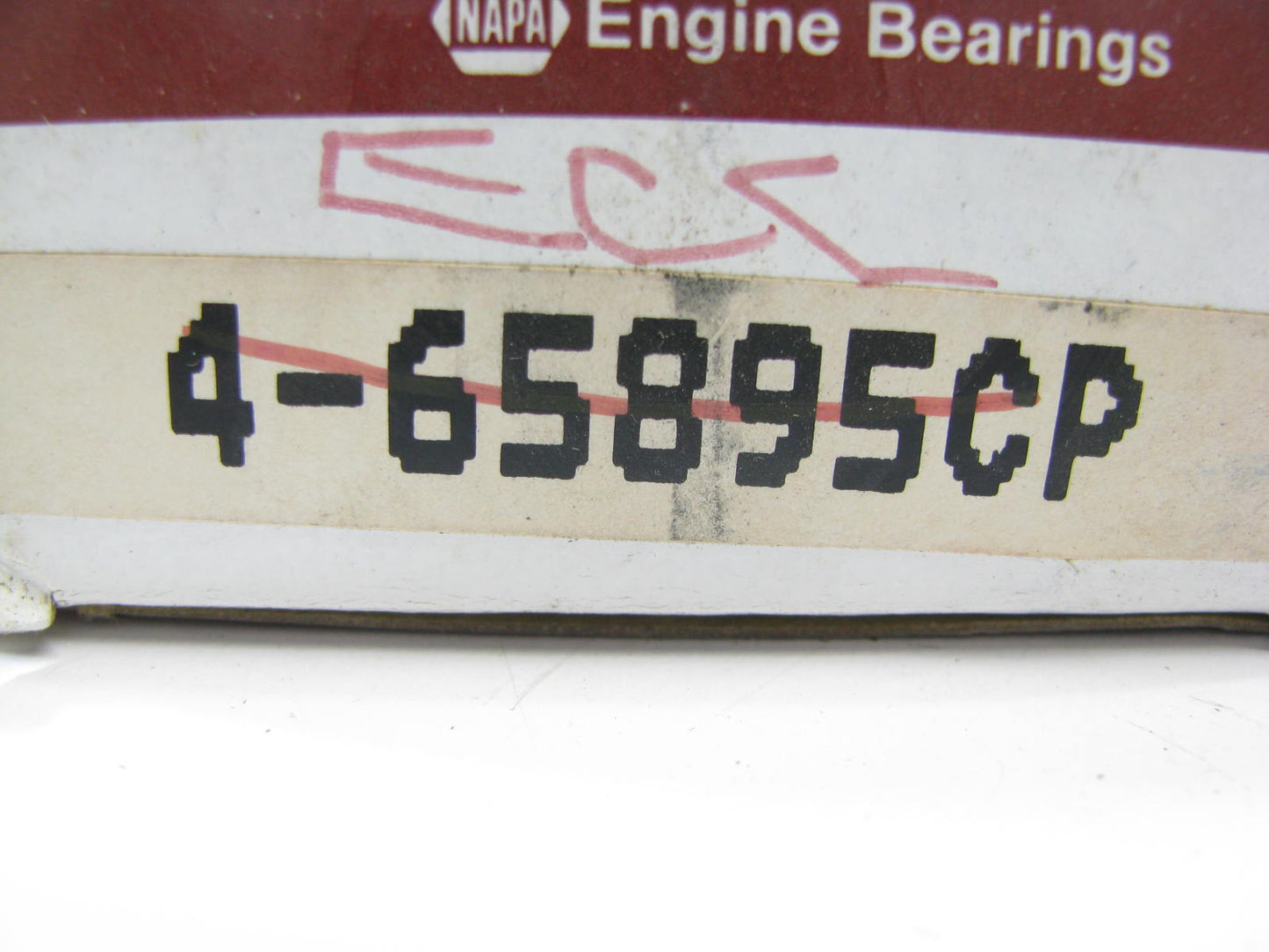 Napa 4-65895CP Connecting Rod Bearings - Standard 1968-1975 Opel 1.9L-L4