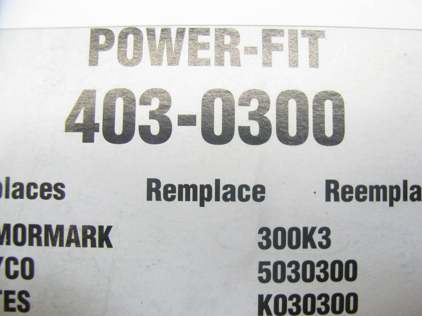 Napa 403-0300 Serpentine Belt - 0.42'' X 30.50'' - 3 Ribs
