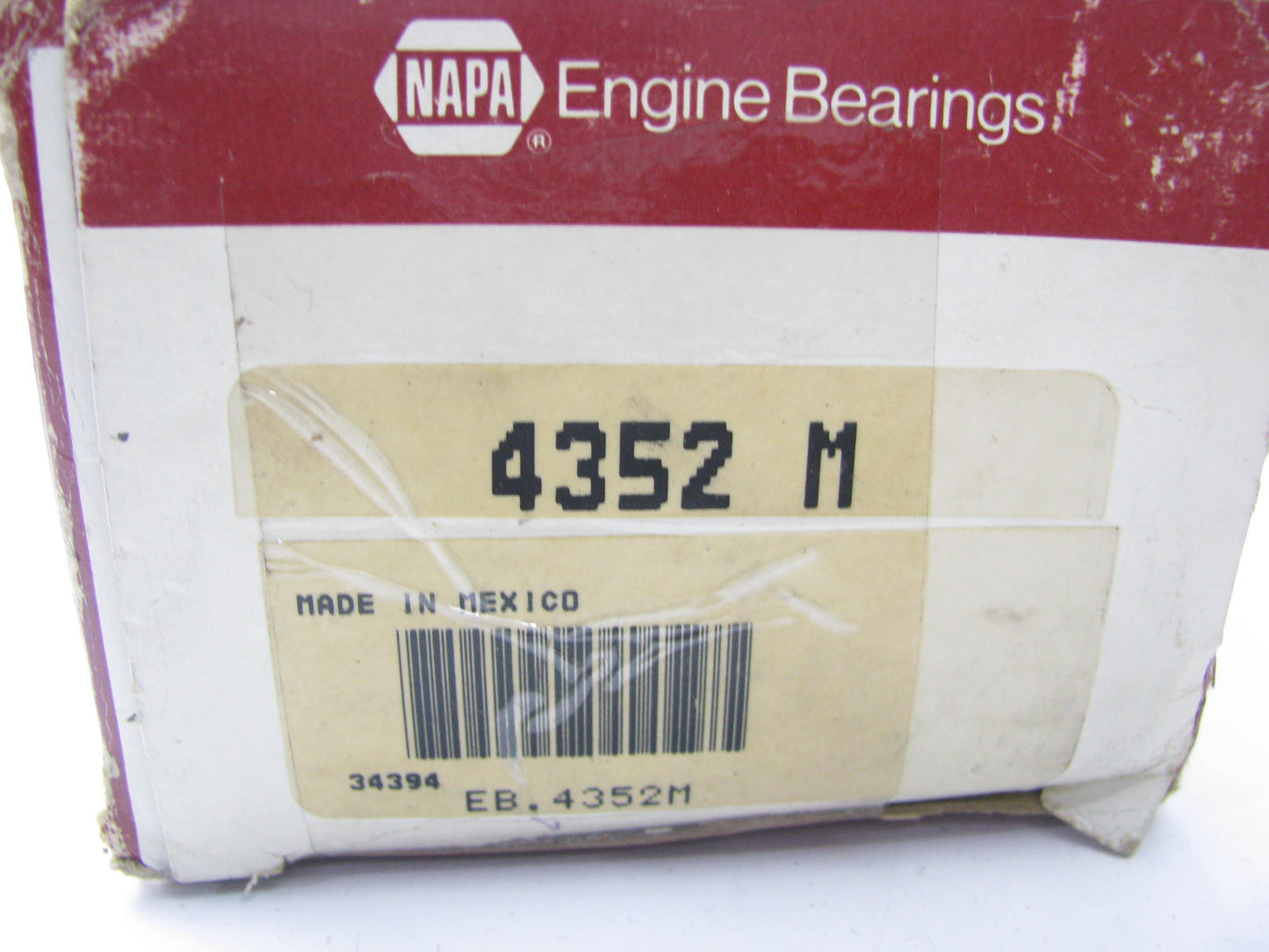 Napa 4352M Engine Main Bearings STANDARD For Perkins 354 372-L6 Diesel