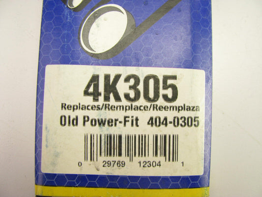 Napa 4K305 V-Ribbed Serpentine Belt - .56'' X 31.213'' - 4 Ribs