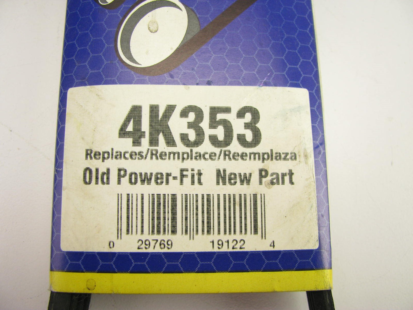 Napa 4K353 V-Ribbed Serpentine Belt - .56'' X 35.875'' - 4 Ribs