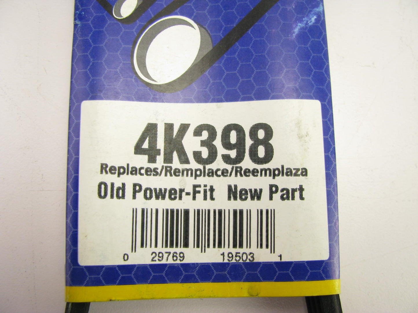 Napa 4K398 V-Ribbed Serpentine Belt - .56'' X 40.375'' - 4 Ribs