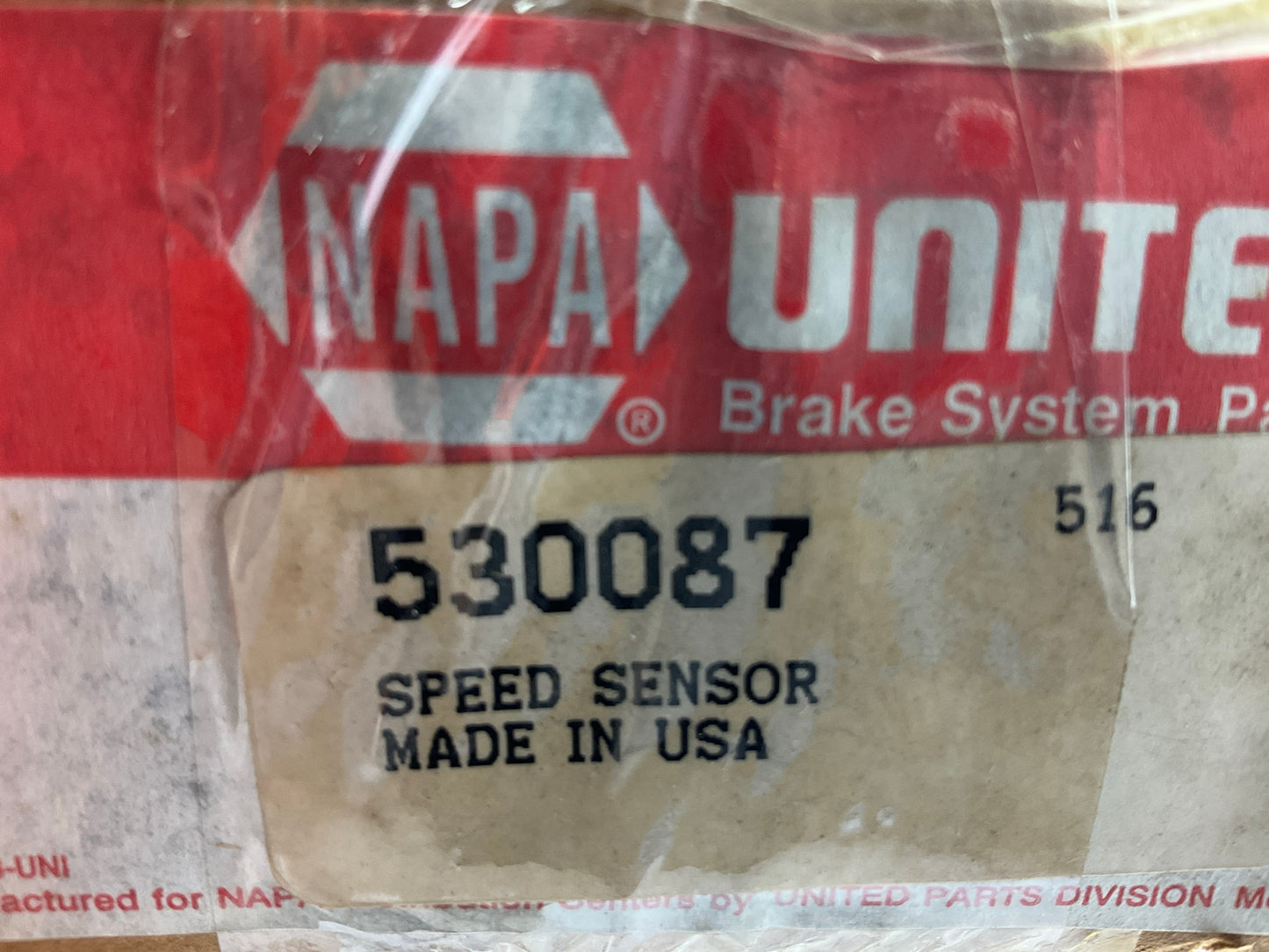 DAMAGES INSULATION LOOM SLEEVE - Napa 530087 ABS Wheel Speed Sensor - Rear Right