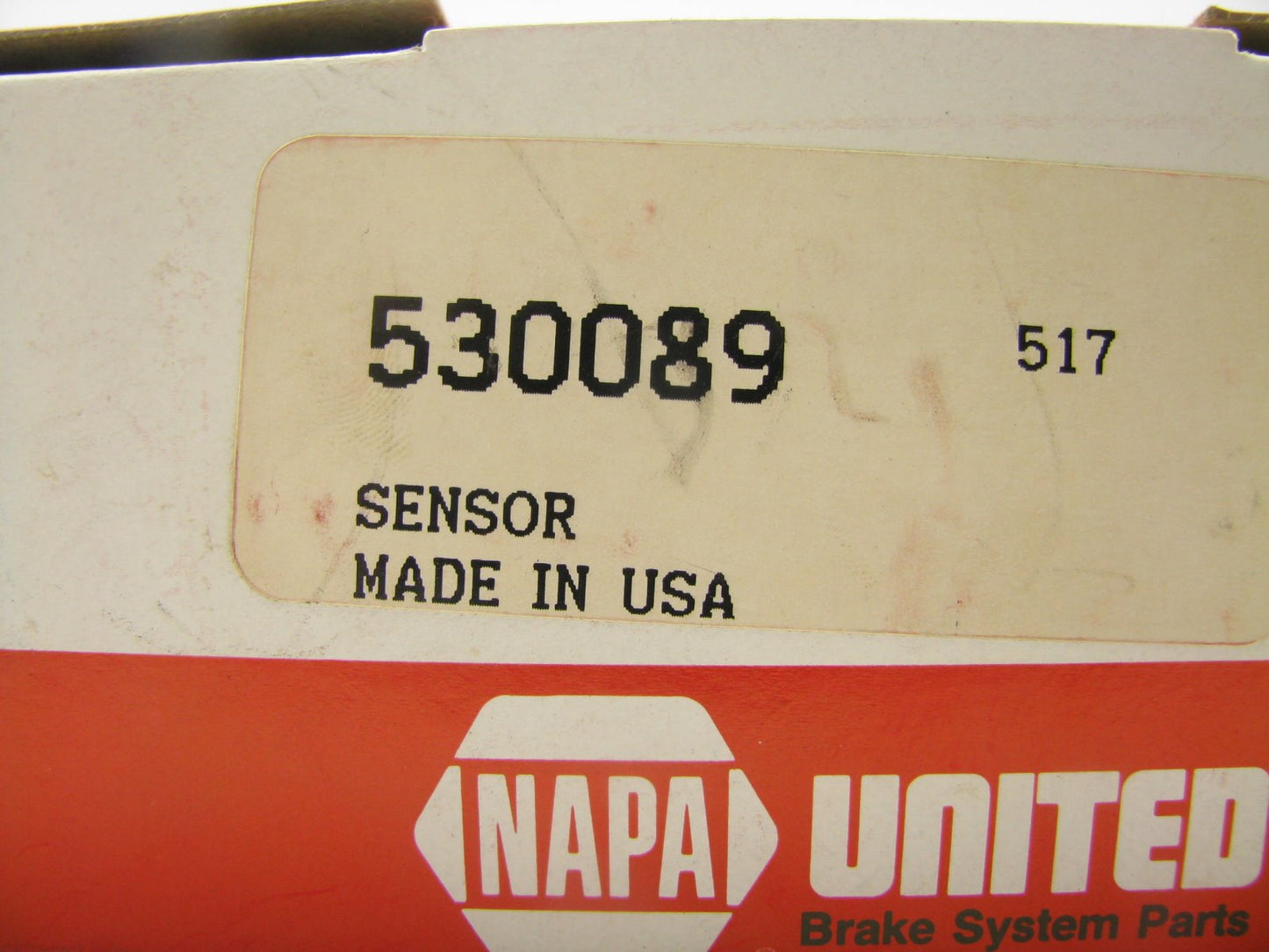 Napa 530089 Front Left Drivers Side ABS Wheel Speed Sensor