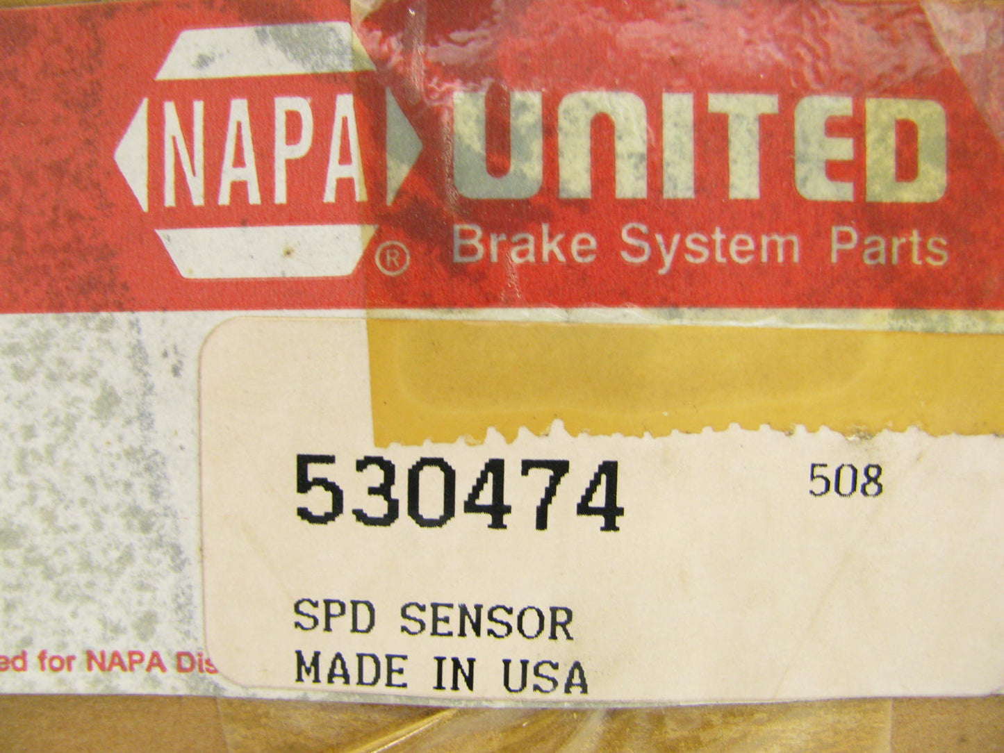 Napa 530474 FRONT RIGHT ABS Wheel Speed Sensor