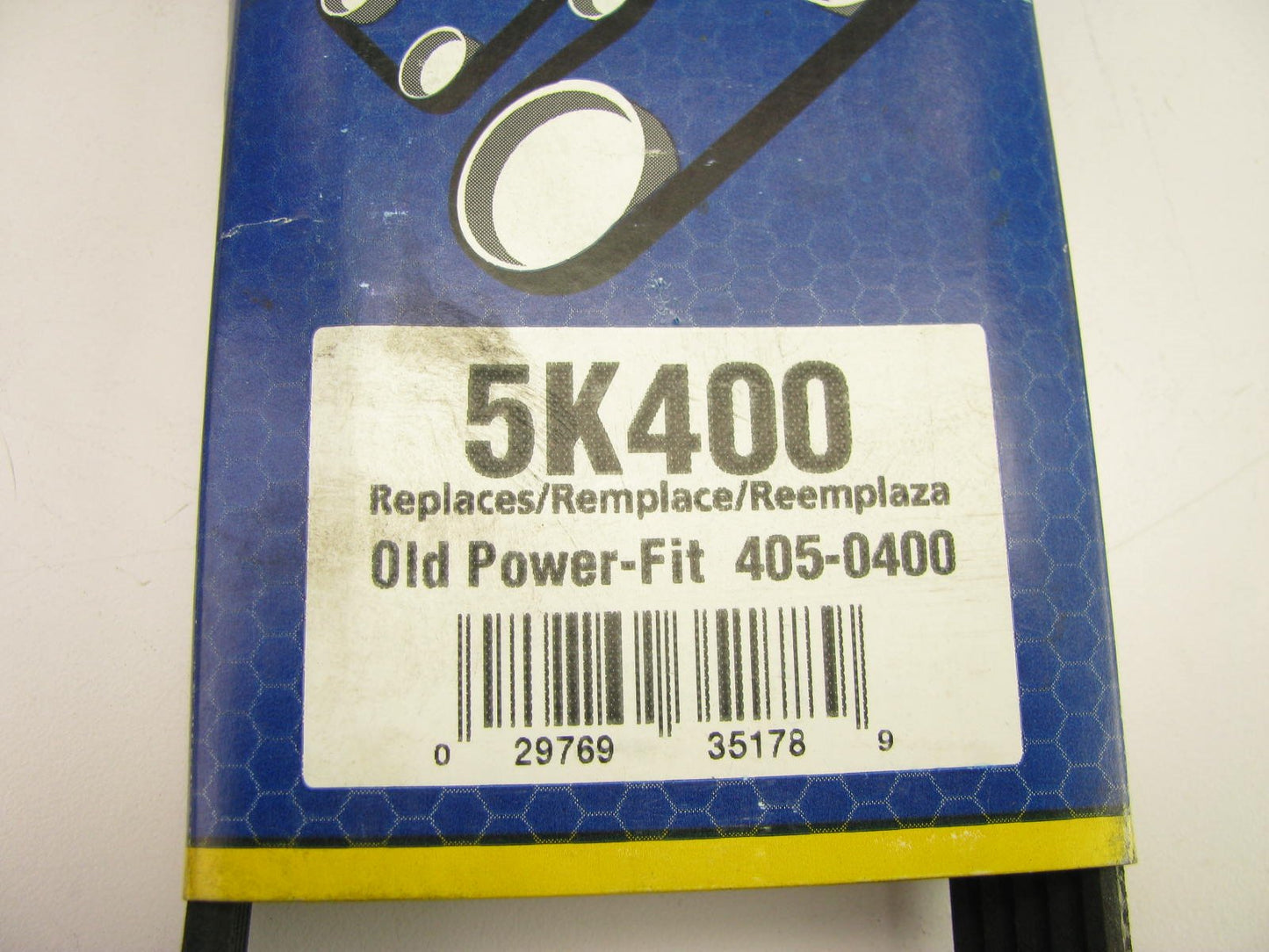 Napa 5K400 V-Ribbed Serpentine Belt - 5/8 X 40.625 In - 5 Ribs
