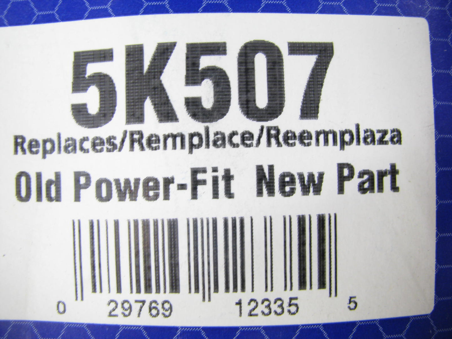 Napa 5K507 Serpentine Belt - 0.69'' X 51.125'' - 5 Ribs