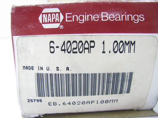 (6) Napa 4020AP-100MM Connecting Rod Bearings 1.00mm 1980-03 GM 2.8L 3.1L 3.4L