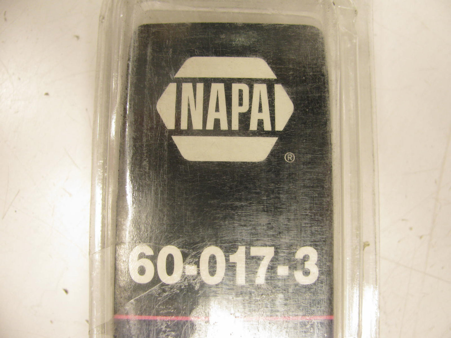 (2) Napa 60-017-3 Front Exact Fit Windshield Wiper Blade - 17''