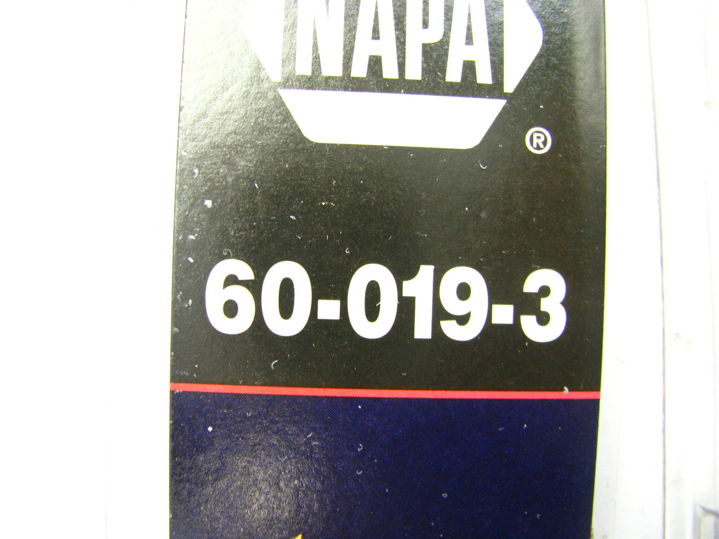 Napa 60-019-3 Front Exact Fit Windshield Wiper Blade - 19''