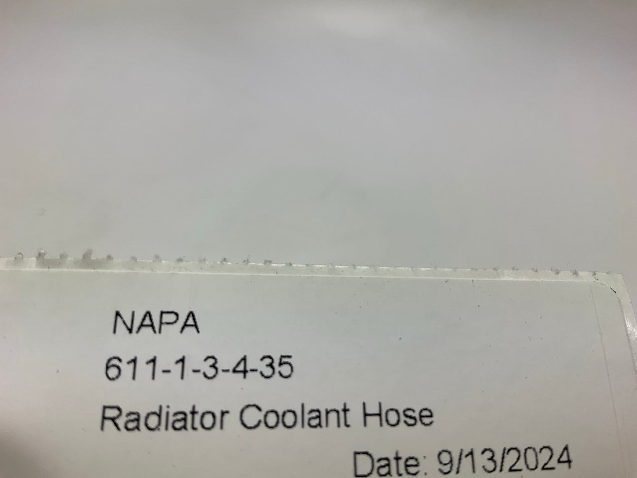 Napa 611 Straight Radiator Coolant Hose - 1-3/4'' X 35'' Long