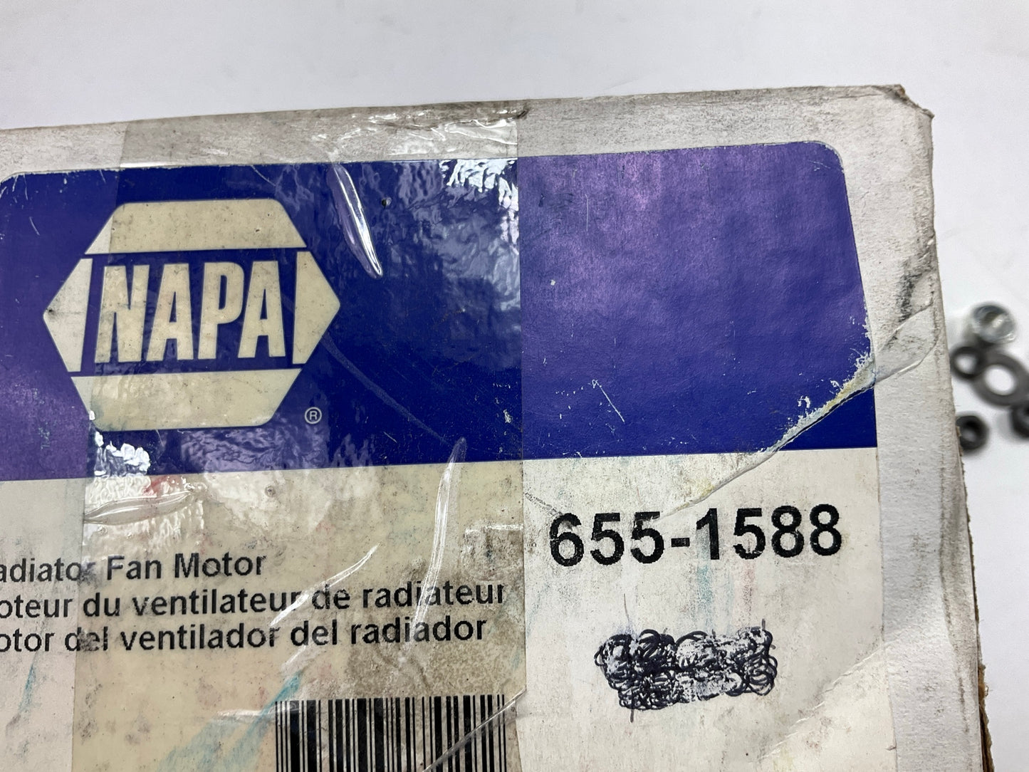 Napa 655-1588 Radiator Cooling Fan Motor