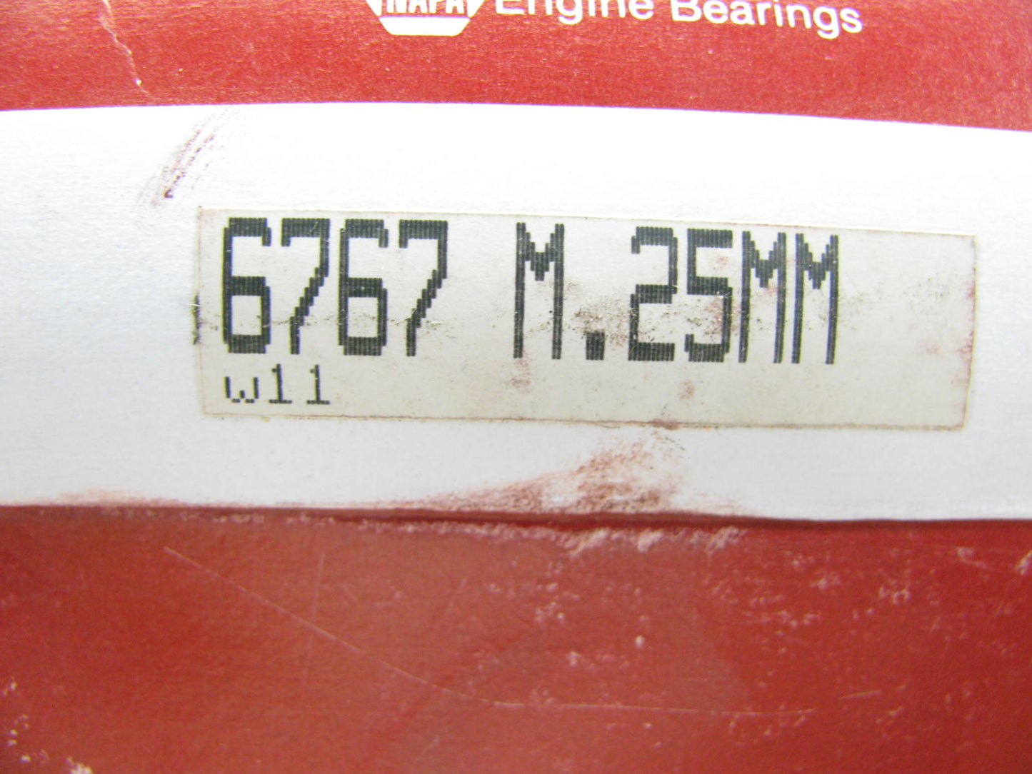 Napa 6767M-25MM Engine Main Bearings .25mm For 1972-1974 Datsun 1.6L 1.8L