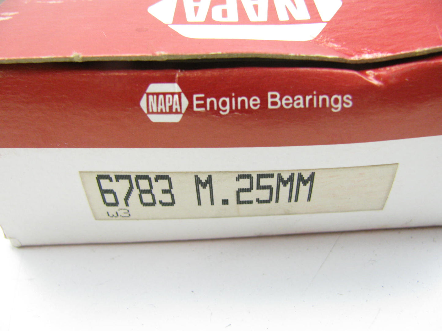 Napa 6783M .25mm Main Bearings For 1974-1989 Nissan L20B Z20 Z22 Z24