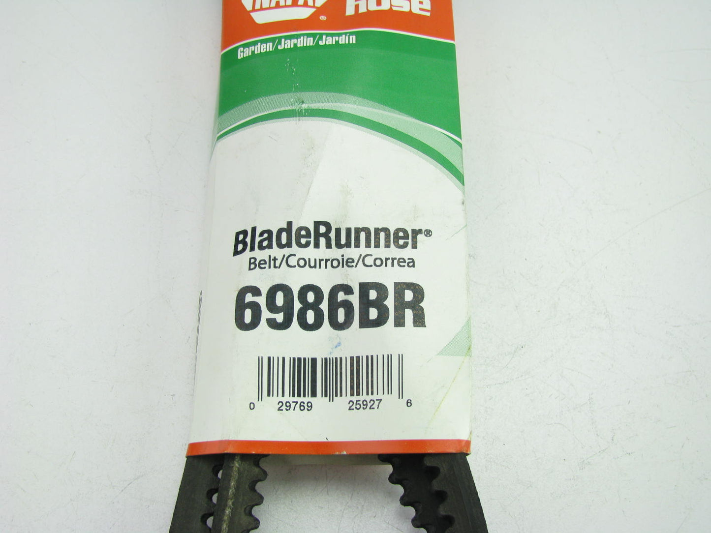 Napa 6986BR Blade Runner Power Equipment Accessory Drive Belt - 1/2'' X 62.25''