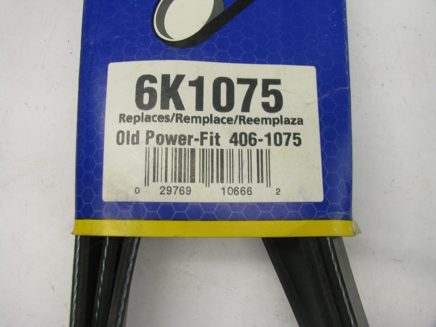 Napa 6K1075 Serpentine Belt - 0.84'' X 108.00'' - 6 Ribs