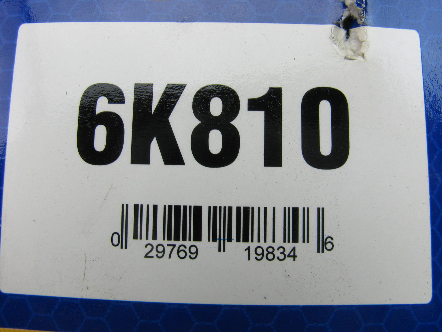 Napa 6K810 Serpentine Belt - 0.84'' X 81.50'' - 6 Ribs