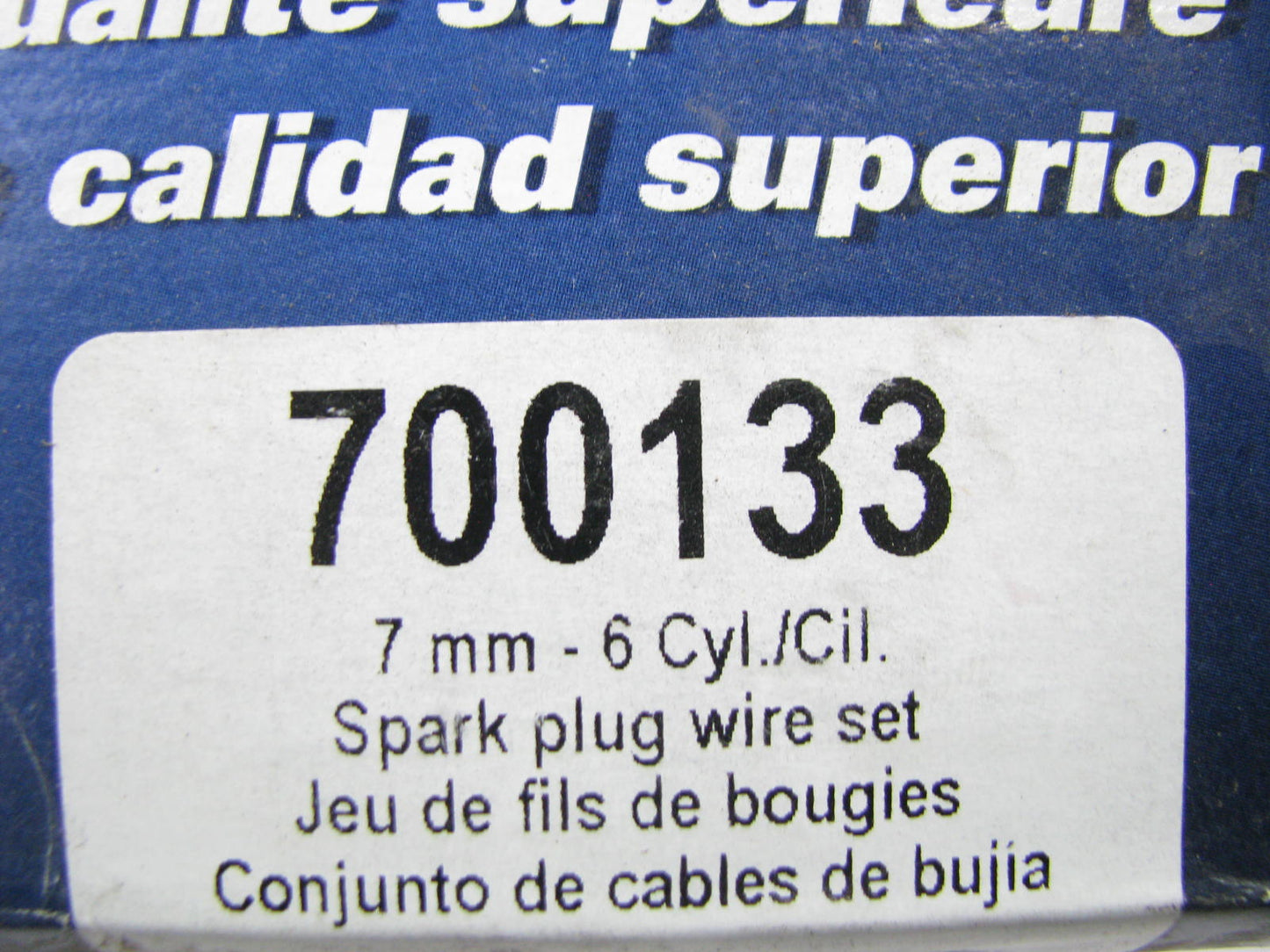 Napa 700133 Ignition Spark Plug Wire Set For 1967-1969 GMC 250 292-L6