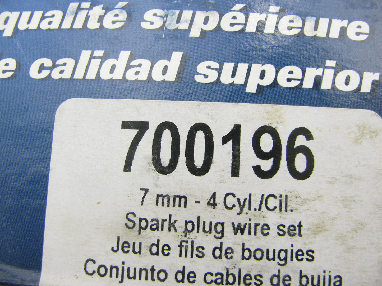 Napa 700196 Ignition Spark Plug Wire Set for 1975-1993 Saab 2.0L 2.1L