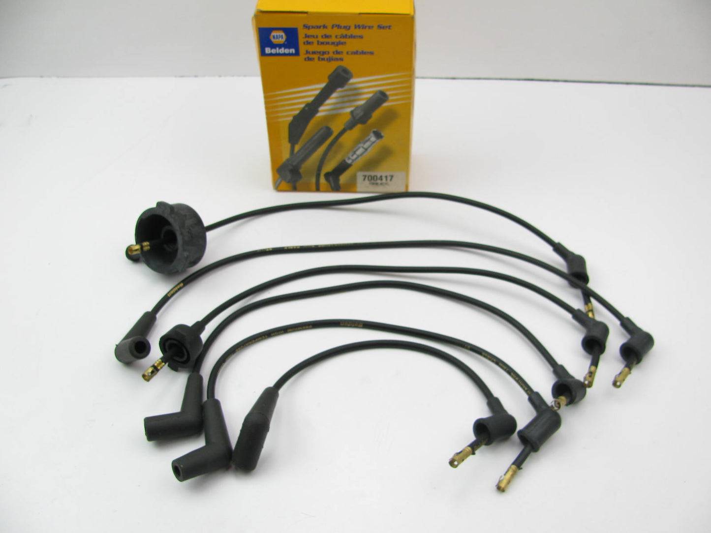 Napa 700417 Ignition Spark Plug Wire Set for 1985-1987 Honda Civic 1.3L-L4
