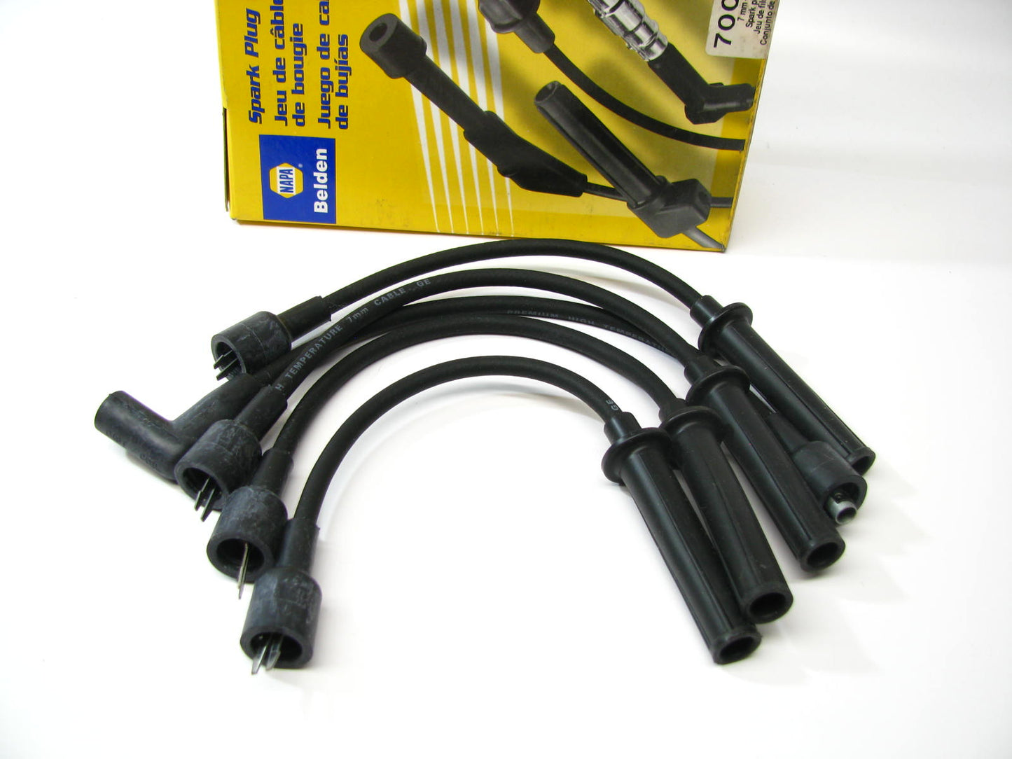 Napa 700442 Ignition Spark Plug Wire Set For 1991-1995 Chrysler 2.2L 2.5L-L4