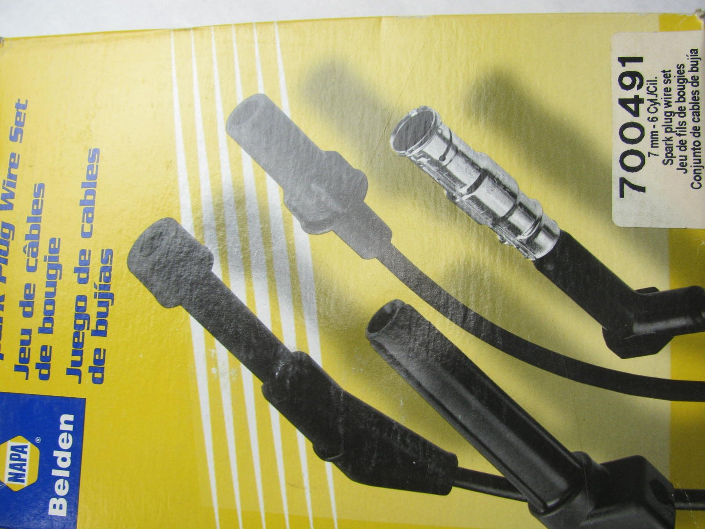 Napa 700491 Ignition Spark Plug Wire Set For 1985-1988 Nissan Maxima 3.0L V6