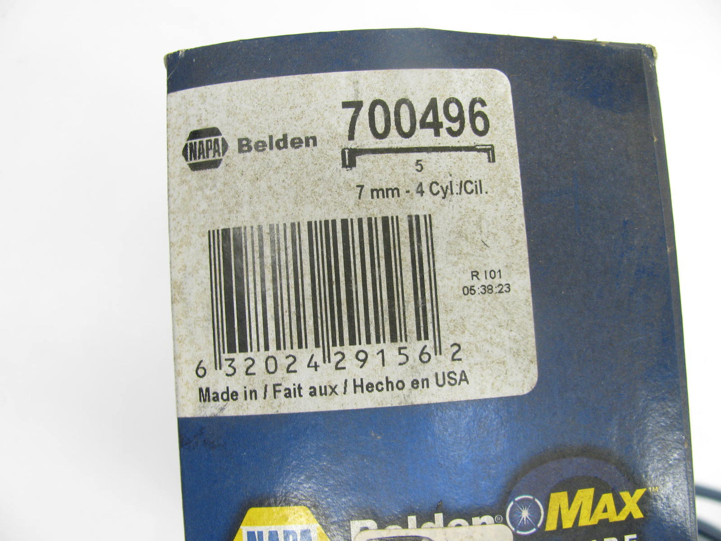 Napa 700496 Ignition Spark Plug Wire Set For 1989-1990 Nissan 240SX 2.4L-L4
