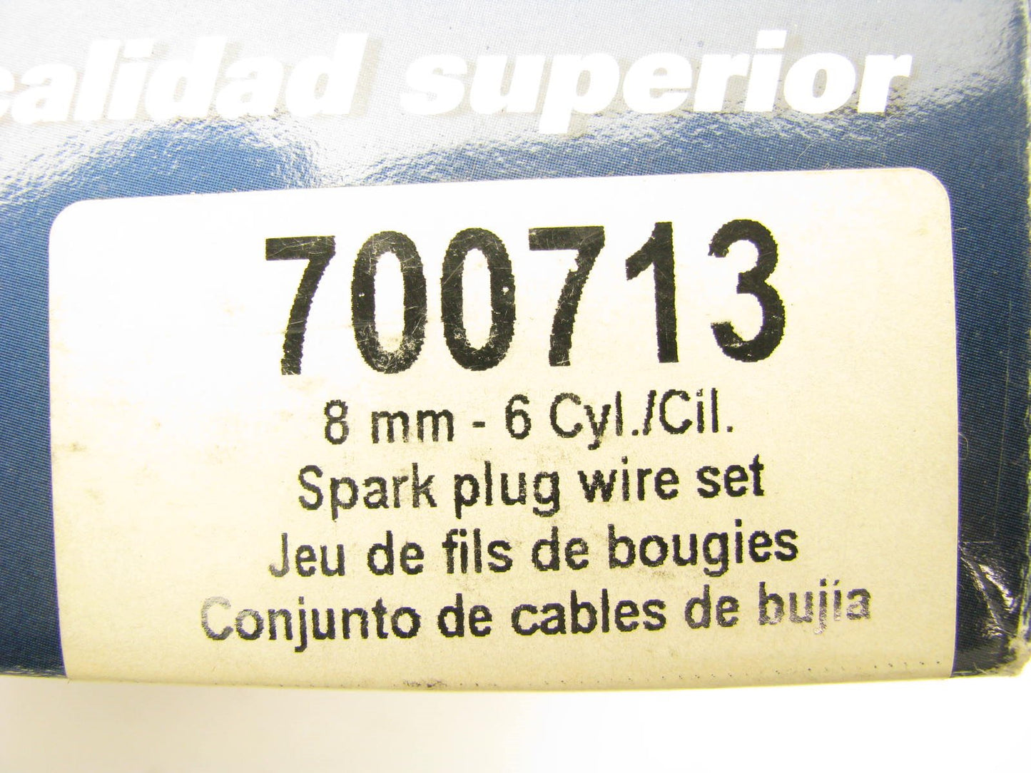 Napa 700713 Ignition Spark Plug Wire Set - Marine Universal