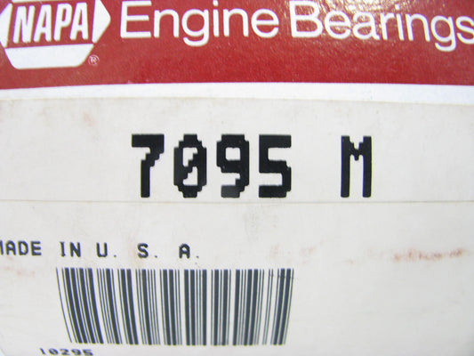Napa 7095M-STD Main Bearing Set For 86-95 Samurai Swift Metro 1.3 G13A G13B