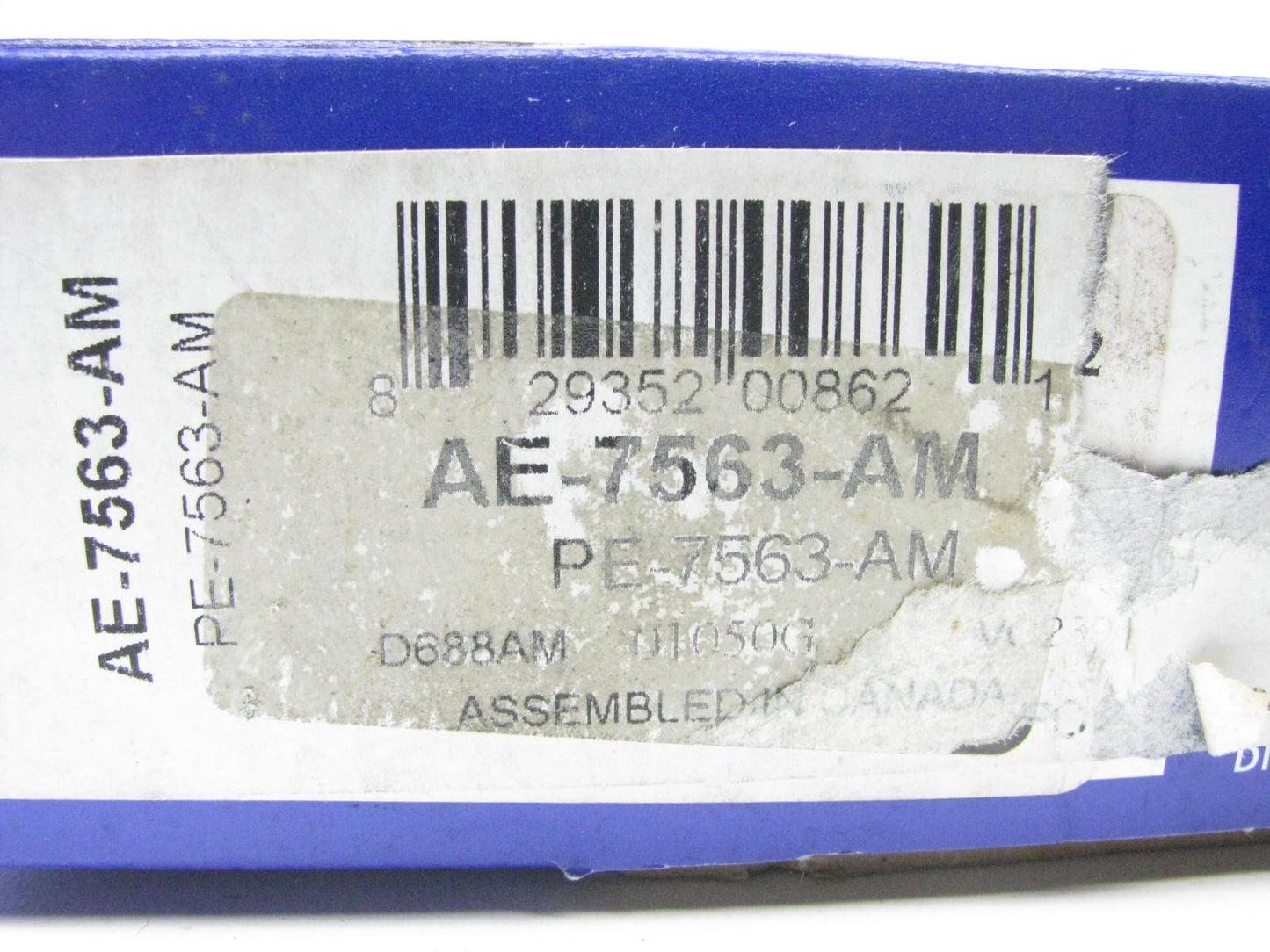 Napa AE 7563 AM Semi-Metallic Disc Brake Pads - Rear