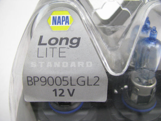 Napa BP9005LGL2 LongLite Headlight Headlamp Bulb HB3 9005 12V 65W - 2/Pack