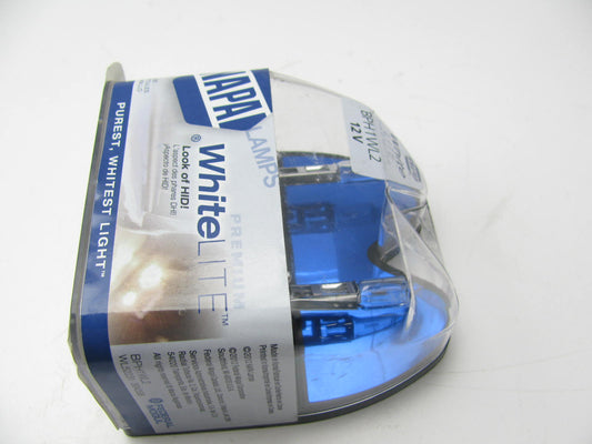 Napa BPH1WL2 White Lite Headlight Headlamp Bulb 12V 2/Pack
