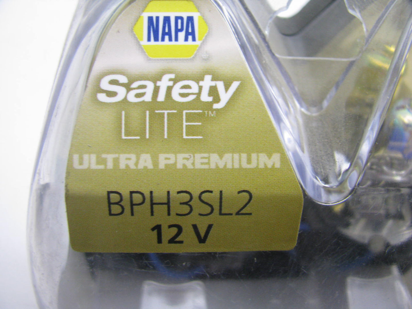 Napa BPH3SL2 Safety Headlight Headlamp H3 Light Bulbs 12V 55W - 2/Pack