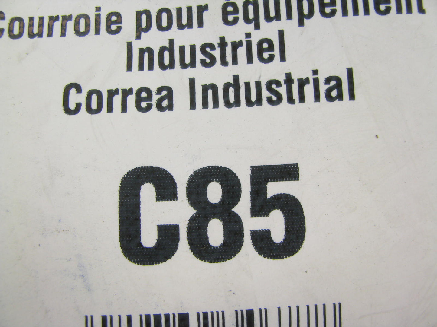 Napa C85 Industrial Accessory Drive Belt - 7/8'' X 89.00''
