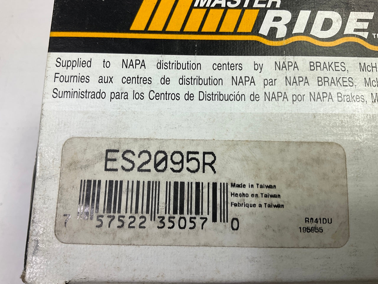 Napa ES2095R Steering Tie Rod End - Front Outer