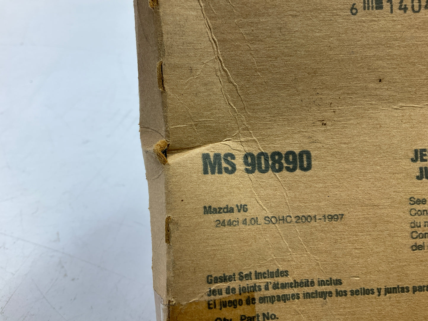 Napa MS90890 Engine Intake Manifold LOWER Gasket Set 97-01 Ford 4.0L V6 SOHC