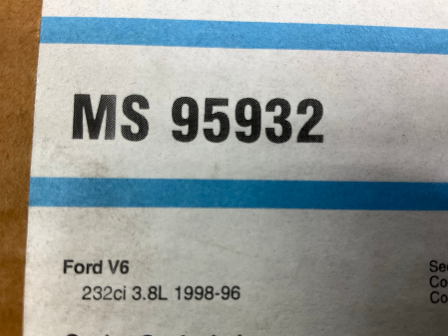 Napa MS95932 Intake Manifold Gasket Set - 1996-1998 Ford Windstar 3.8L V6