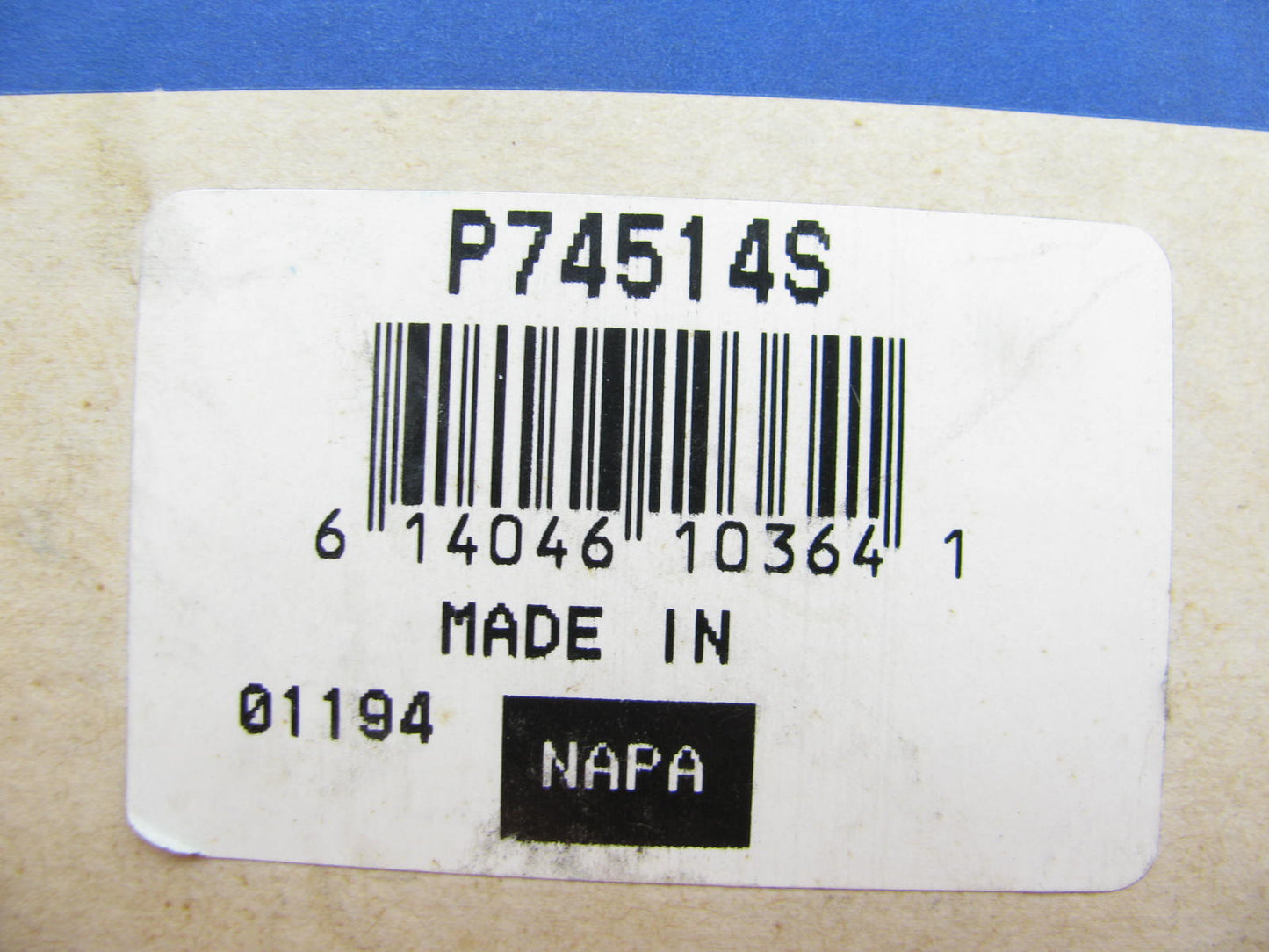 Napa P74514S Electric Fuel Pump W/ Fuel Level Sender 1985-1987 Tempo Topaz 2.3L