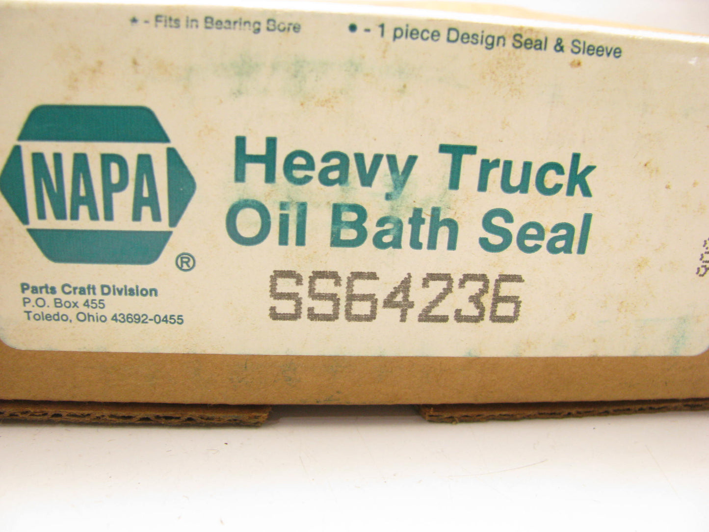 Napa SS64236 Trailer Axle Oil Seal - 6.000'' OD X 4.625'' ID X 0.981'' Wide