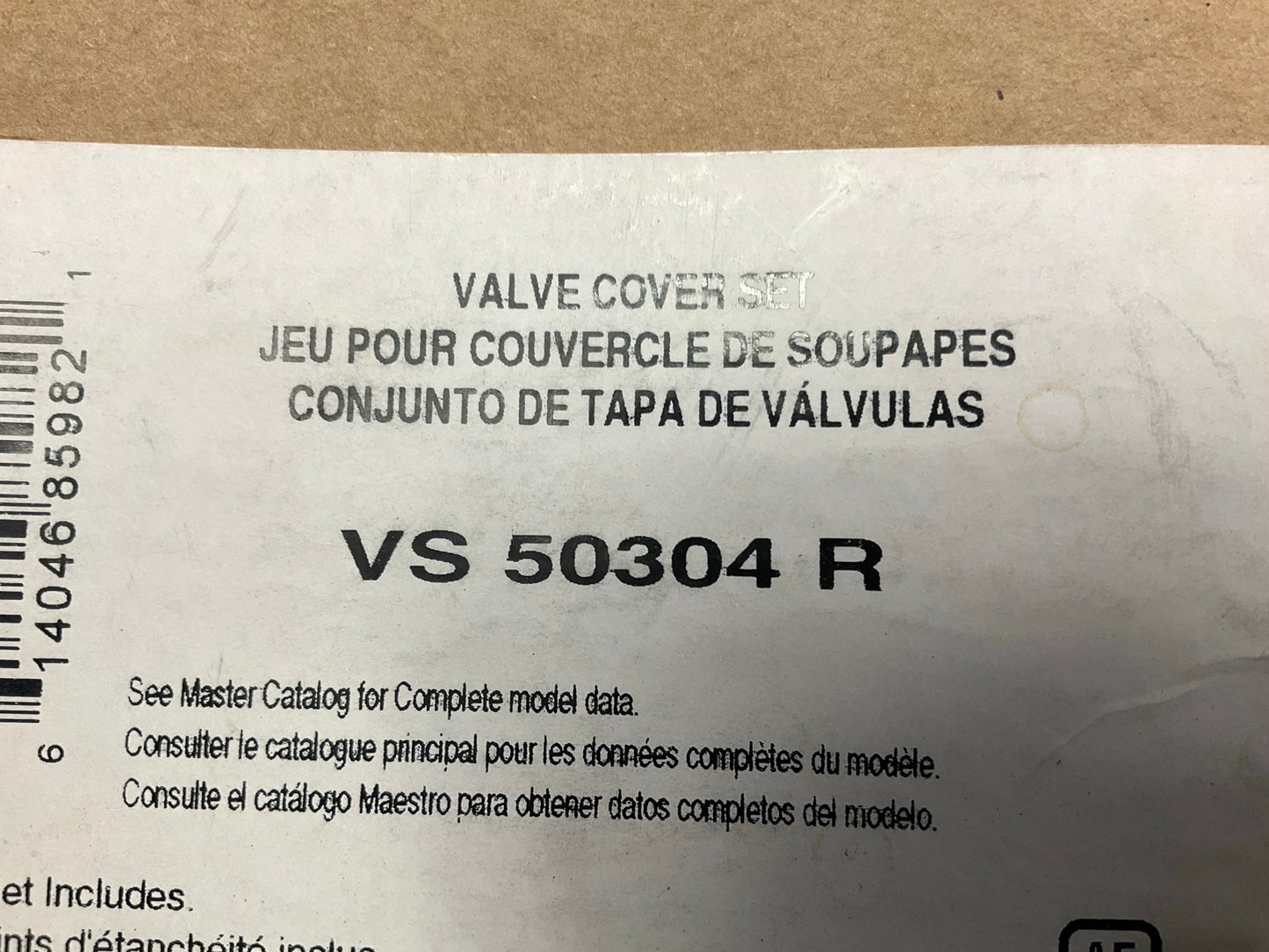 Napa VS50304R Valve Cover Gasket Set 1996-2000 Toyota RAV4, 1987-01 Camry 4-CYL