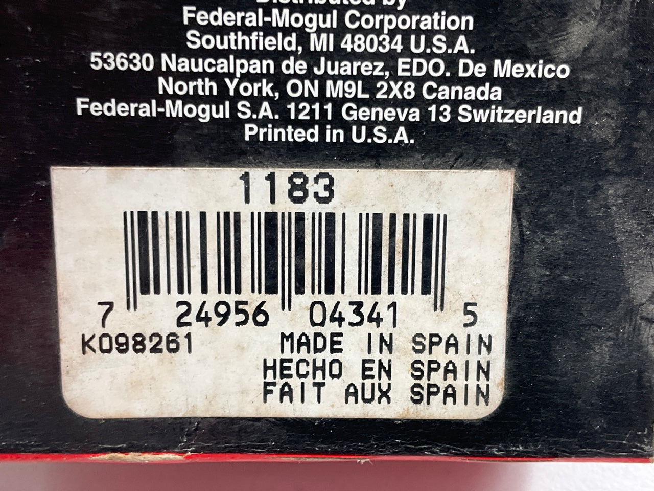 (2) National 1183 Front Inner Wheel Seals