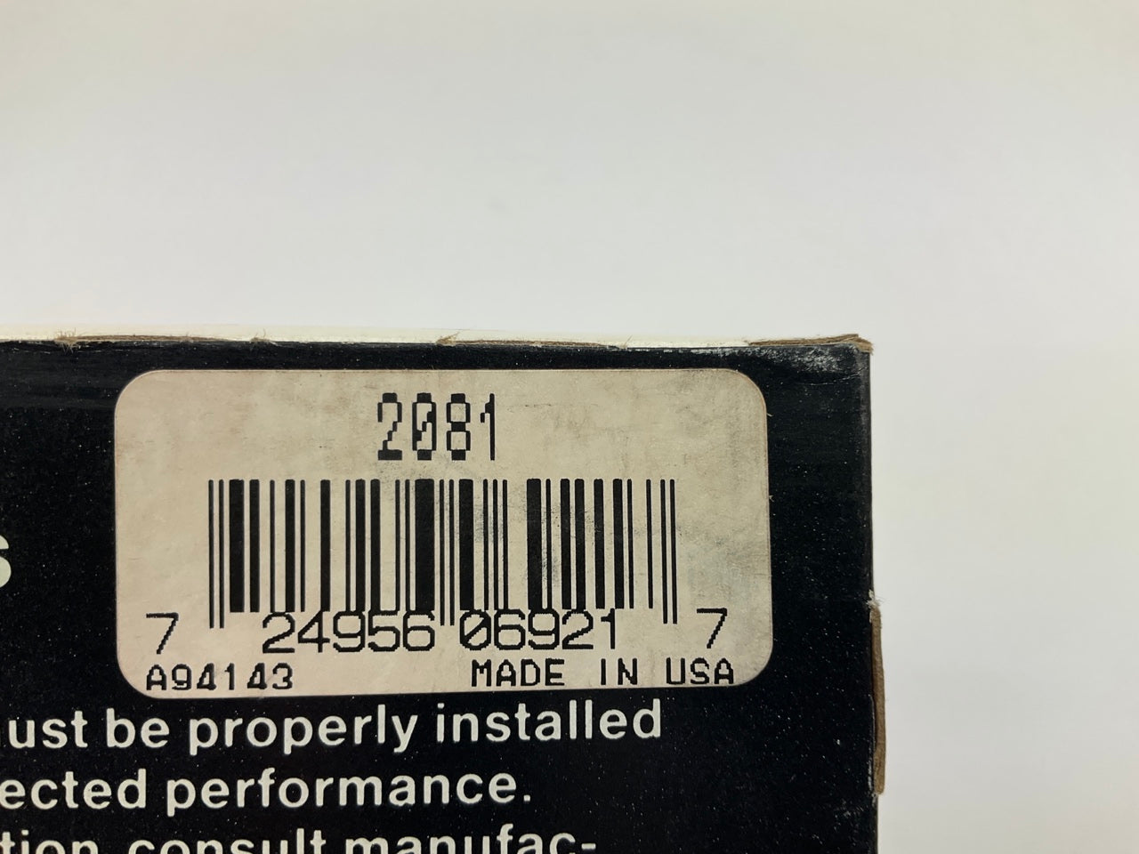 (2) National 2081 Rear Inner Wheel Seals - PM2081 28425 49552