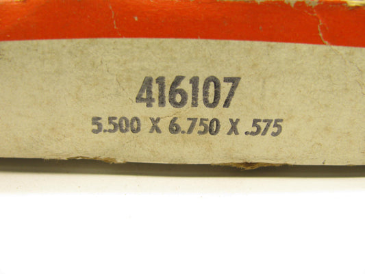 National 416107 Radial Shaft Oil Seal - 6.756 OD X 5.500 ID X .5000 W - 54972