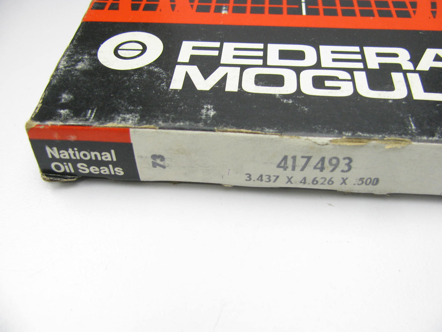 National 417493 Oil Seal - 4.626'' OD X 3.437'' ID X 0.500'' Wide