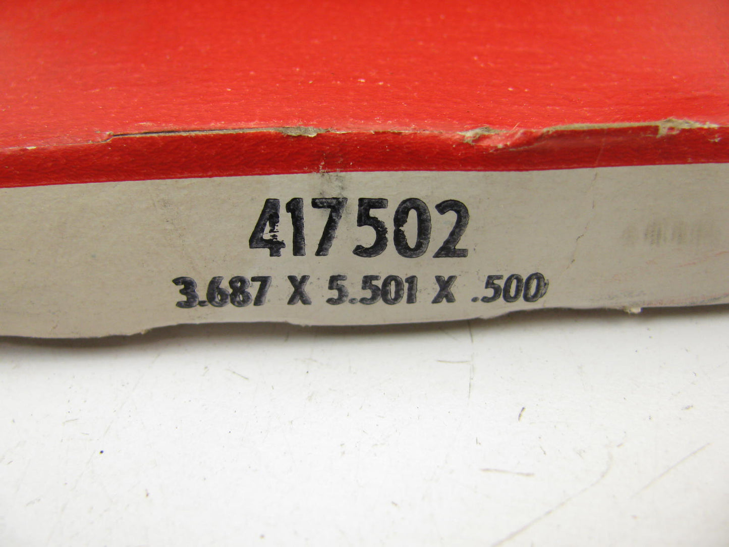 National 417502 Oil Seal - 5.501'' OD X 3.687'' ID X 0.500'' Wide