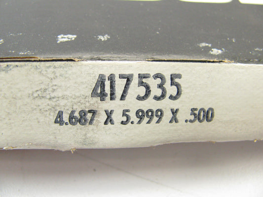 National 417535 Oil Seal - 5.999'' OD X 4.687'' ID X 0.500'' Wide