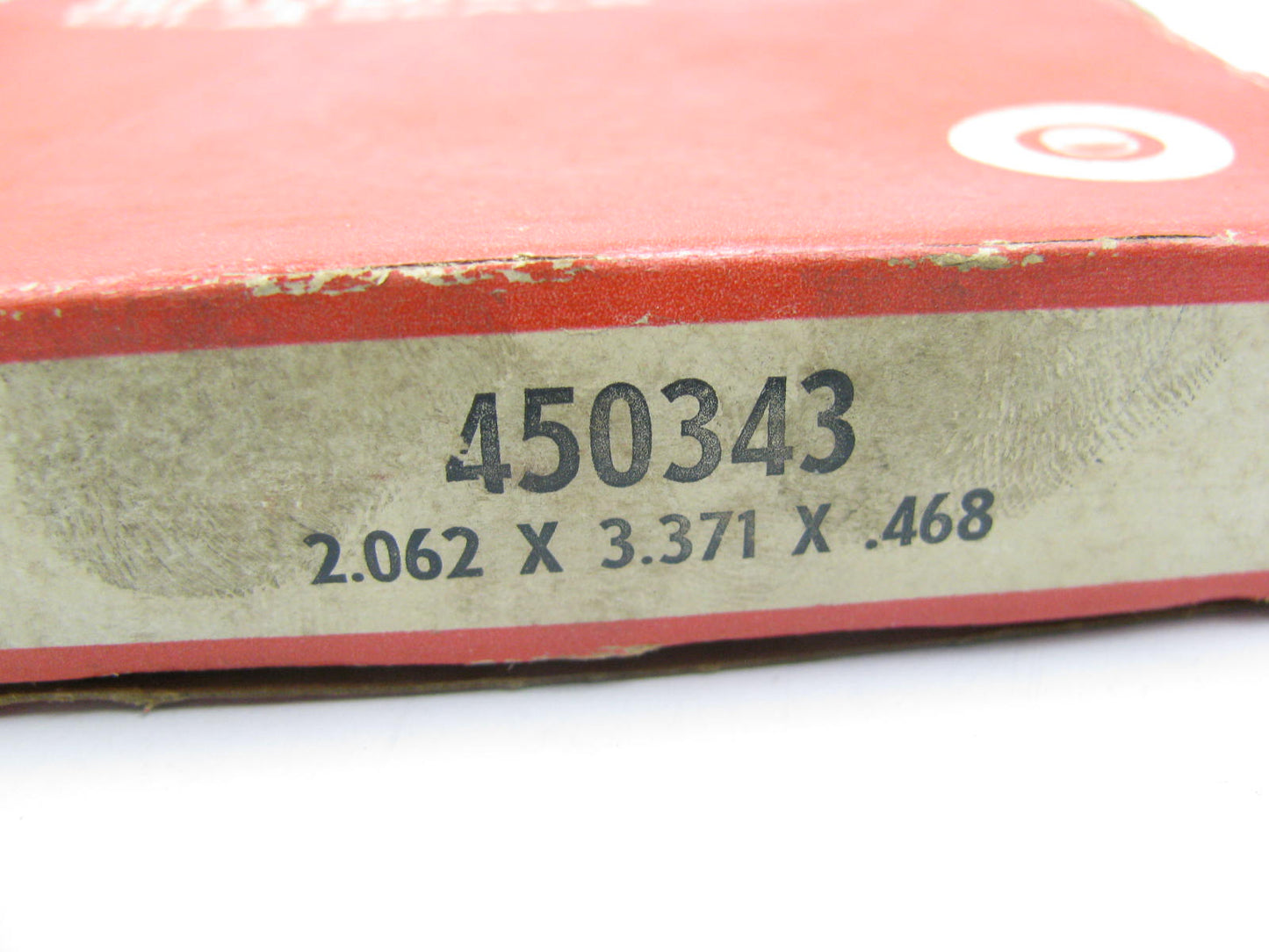 National 450343 Oil Seal - 3.371'' OD X 2.062'' ID X 0.468'' Wide