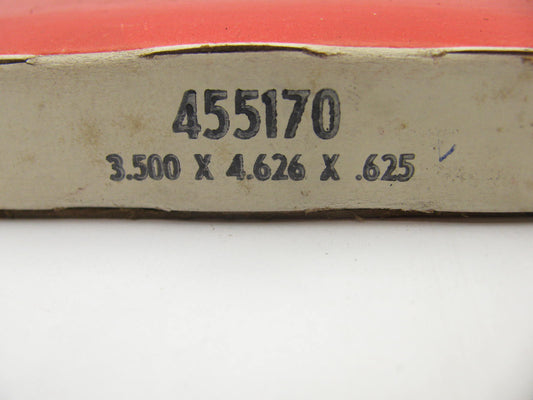 National 455170 Wheel Oil Seal - 4.626'' OD X 3.500'' ID X 0.625'' Wide